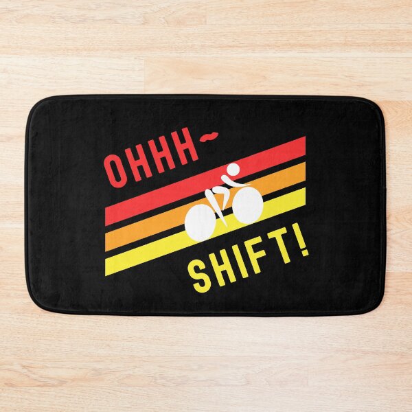 Item preview, Oh Shift Funny Bicycle Cyclist MTB Mountain Biker  designed and sold by ExpressWayFour.