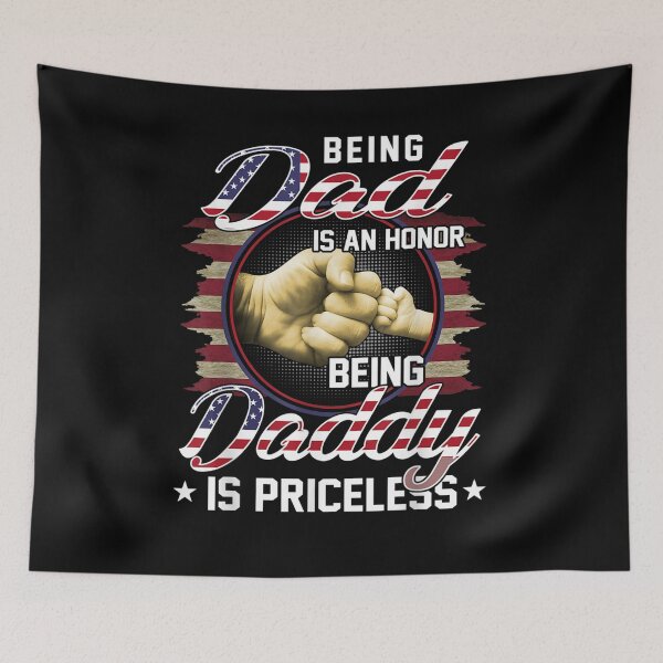 Item preview, Mens Being A Dad Is An Honor Being A Daddy Is Priceless  designed and sold by maizreo.