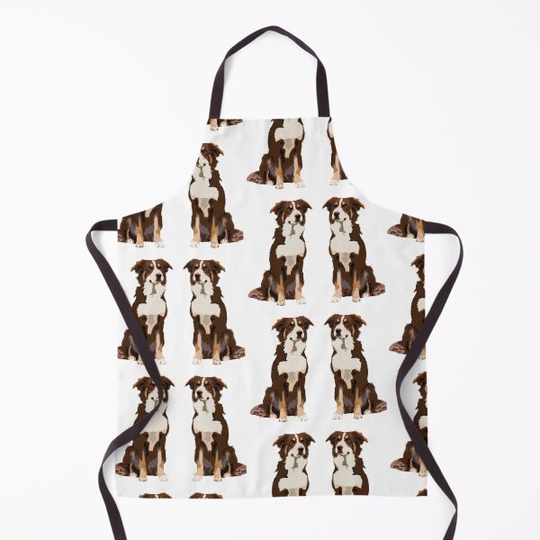 Item preview, brown border collie designed and sold by Ami San.