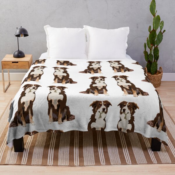 Item preview, brown border collie designed and sold by Ami San.
