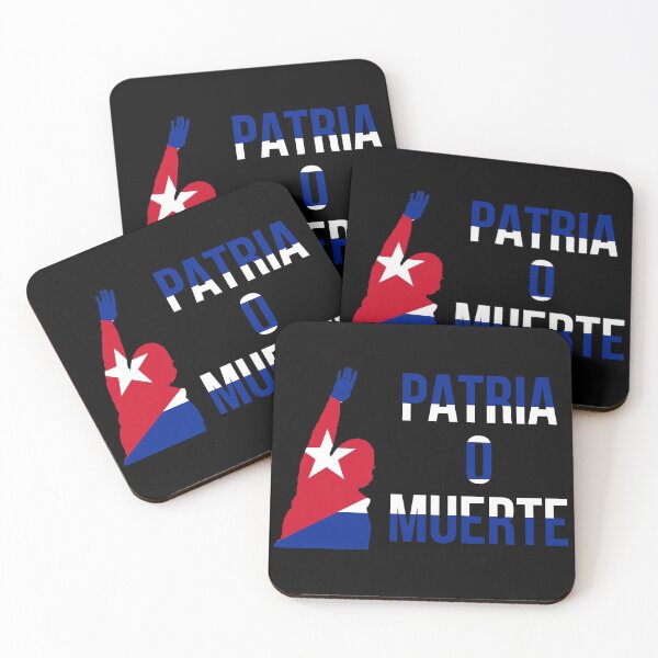 Item preview, Patria O Muerte (Cuban Revolutionary Slogan) designed and sold by RevolutionInPaint.