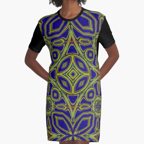 Boho Chic Bohemian 4 Graphic T-Shirt Dress