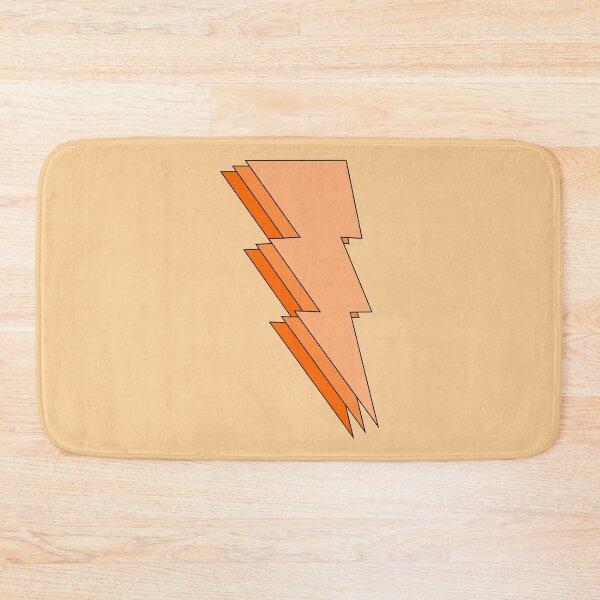 Item preview, Pastel Orange Lightning Bolt designed and sold by EpicCreation.