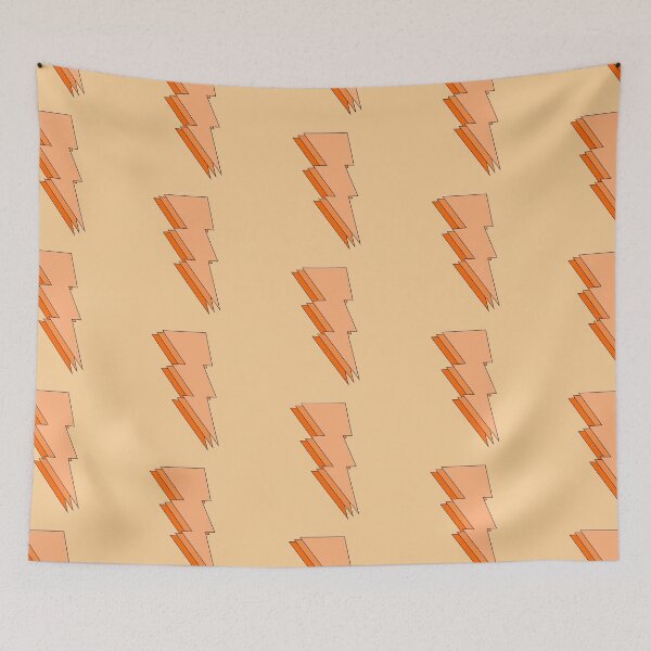 Item preview, Pastel Orange Lightning Bolt designed and sold by EpicCreation.