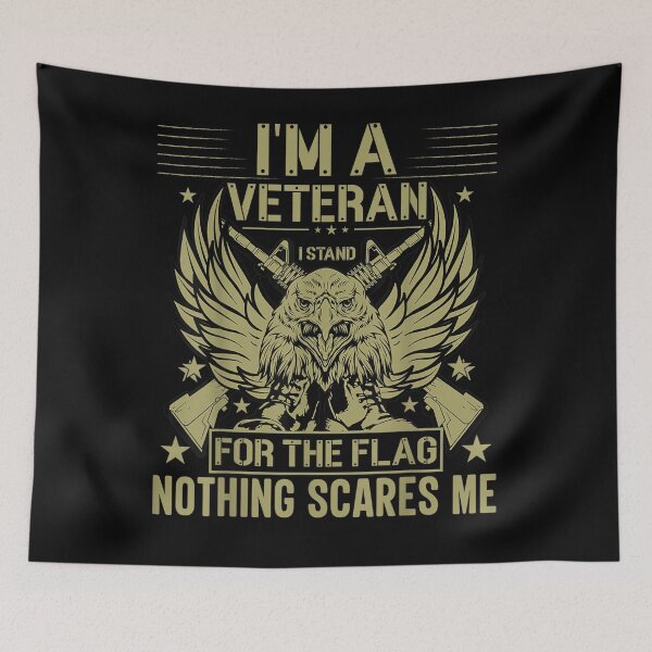 Item preview, I'm A Veteran I Stand For The Flag Usa Flag 4th Of July  designed and sold by maizreo.
