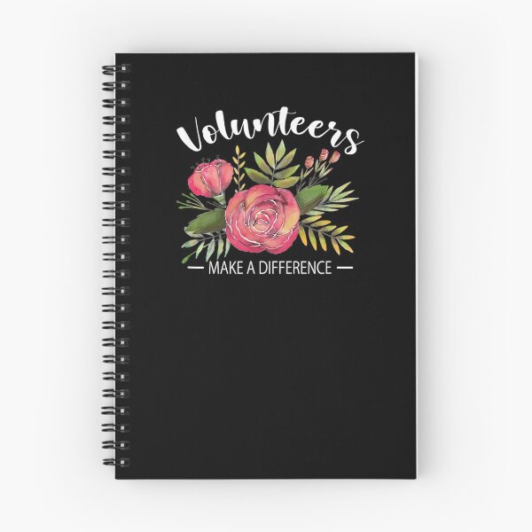 Item preview, Volun Rs Make A Difference Appreciation Floral Watercolor  designed and sold by maizreo.