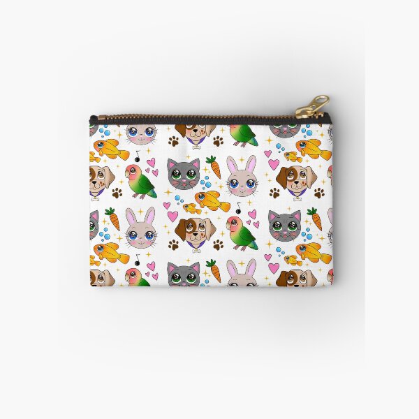 Item preview, Sparkly Eyed Pets Pattern - no background designed and sold by FizzyVee.