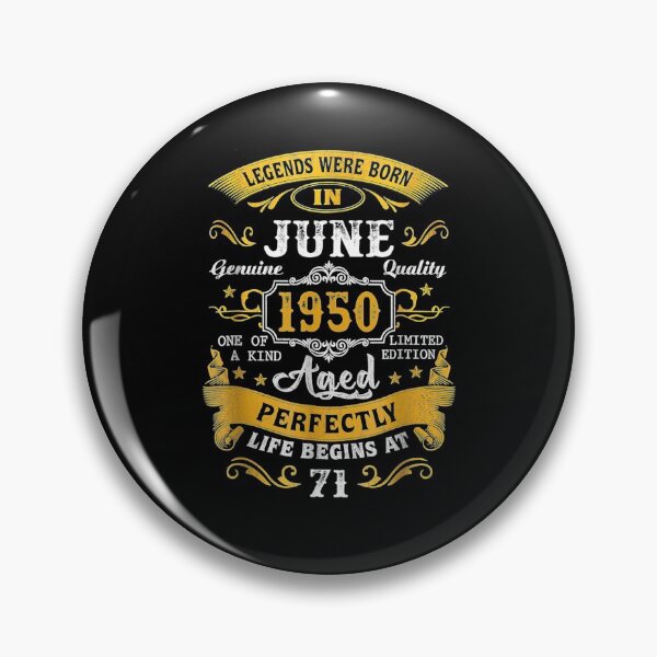Item preview, Legends Were Born In June 1950 71st Birthday Gifts  designed and sold by zpruby.