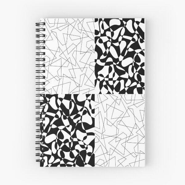 Item preview, Abstract geometric pattern - black and white. designed and sold by K.S ART.