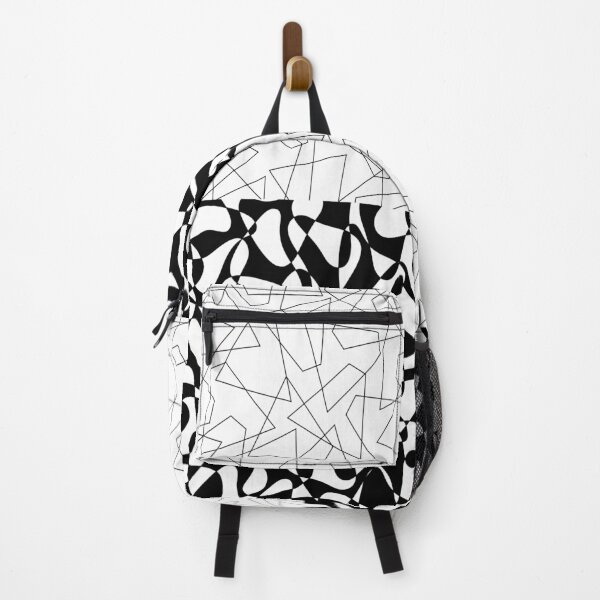 Item preview, Abstract geometric pattern - black and white. designed and sold by K.S ART.