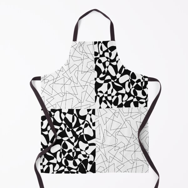 Item preview, Abstract geometric pattern - black and white. designed and sold by K.S ART.
