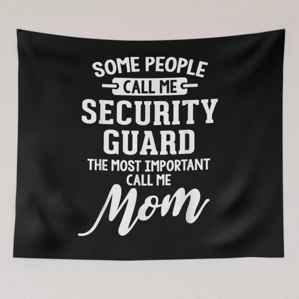 Item preview, Mothers Day Design For A Security Guard Mom  designed and sold by zpruby.