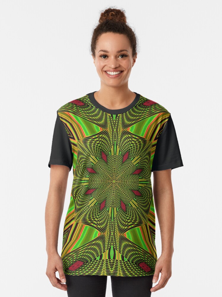 Alternate view of Boho Chic Bohemian 5 Graphic T-Shirt