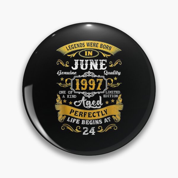 Item preview, Legends Were Born In June 1997 24th Birthday Gifts  designed and sold by zpruby.