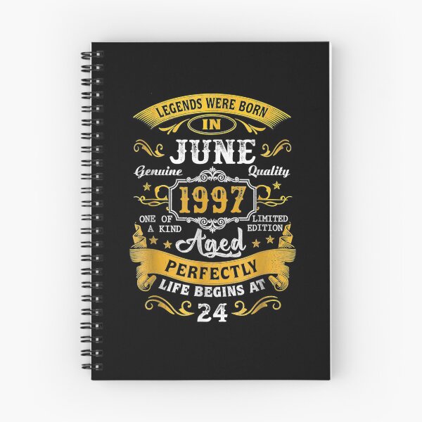 Item preview, Legends Were Born In June 1997 24th Birthday Gifts  designed and sold by zpruby.