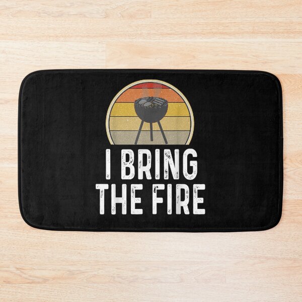 Item preview, Funny I Bring The Fire Grill Charcoal Grilling Cooking Chef  designed and sold by zpruby.