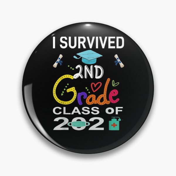 Item preview, Funny Graduation 2021 I Survived 2nd Grade School Elementary  designed and sold by maizreo.