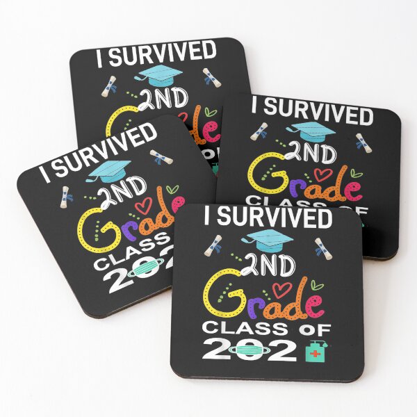Item preview, Funny Graduation 2021 I Survived 2nd Grade School Elementary  designed and sold by maizreo.