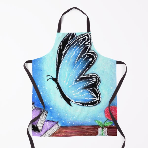 Item preview, Painting : Muse comes as Butterfly at Night Reading designed and sold by OnigiriDoctor.