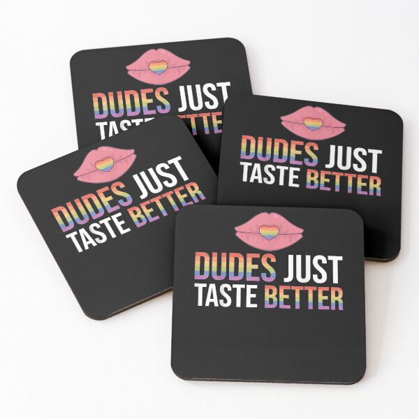 Item preview, Mens Dudes Just Taste Better Gay Couple Pride Month Lgbtq  designed and sold by maizreo.