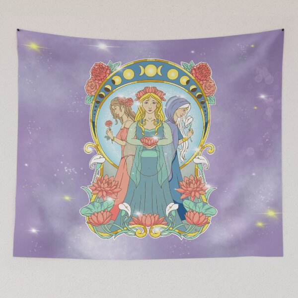 Item preview, Triple Goddess designed and sold by WyldwoodCrafts.