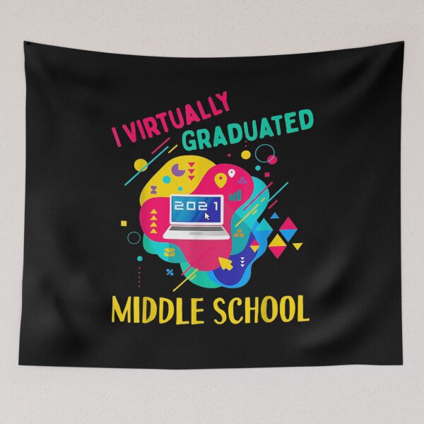 Item preview, I Virtually Graduated Middle School In 2021 Class Of 2021  designed and sold by maizreo.