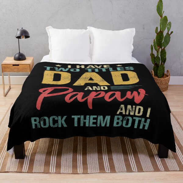 Item preview, I Have Two Titles Dad And Papaw Grandpa Father's Day Gift  designed and sold by zpruby.