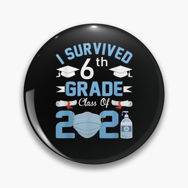 Item preview, Cute 6th Grade Graduation I Survived 6th Grade Class Of 2021  designed and sold by zpruby.