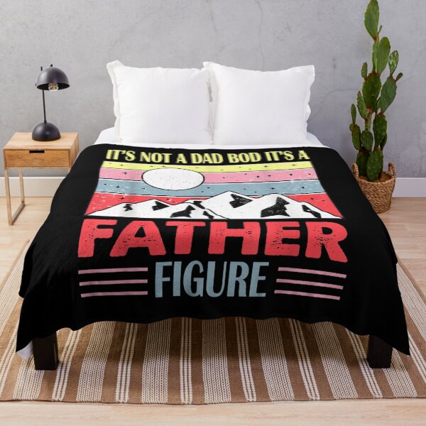 Item preview, It's Not A Da Bod It's A Father Figure Retro Sunset Mountain  designed and sold by maizreo.