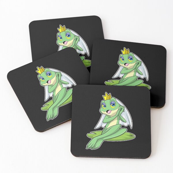 Item preview, Frog as Bride at Wedding with Crown designed and sold by Snabdesign84.