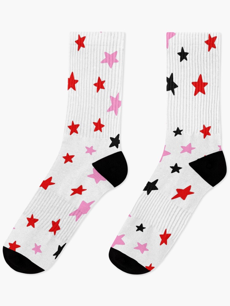 Thumbnail 1 of 5, Socks, Amazing Stars Pattern designed and sold by ferguson72.