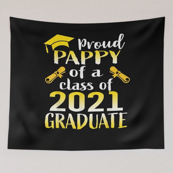 Item preview, Mens Graduation Class Family Proud Pappy Of A 2021 Graduate  designed and sold by zpruby.