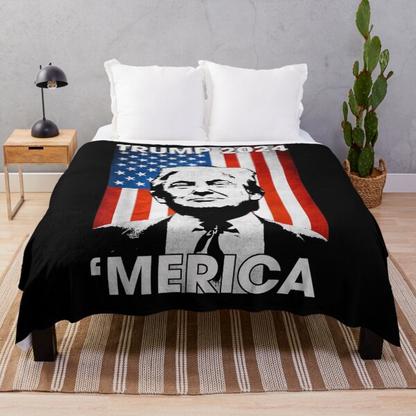 Item preview, Trump 2024 Merica American Flag 4th Of July Murica Patriotic  designed and sold by zpruby.