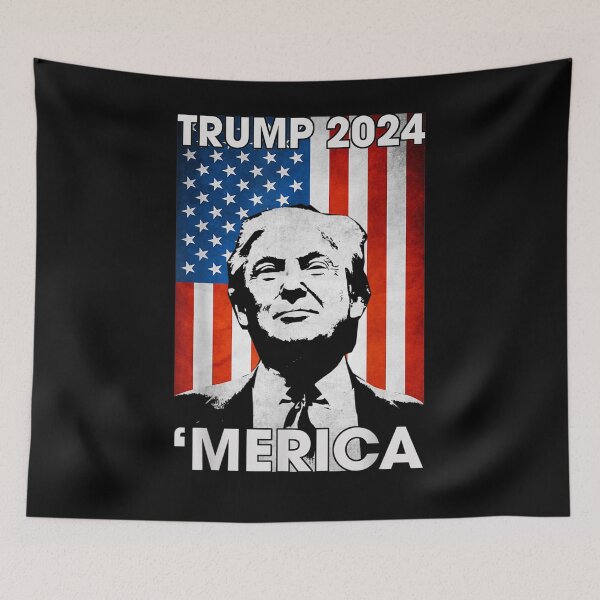 Item preview, Trump 2024 Merica American Flag 4th Of July Murica Patriotic  designed and sold by zpruby.