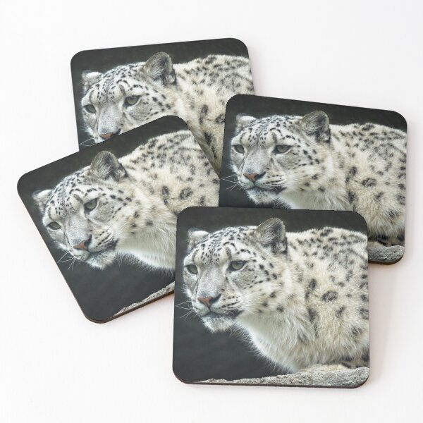 Item preview, Snow Leopard Portrait designed and sold by Catherine Reading.