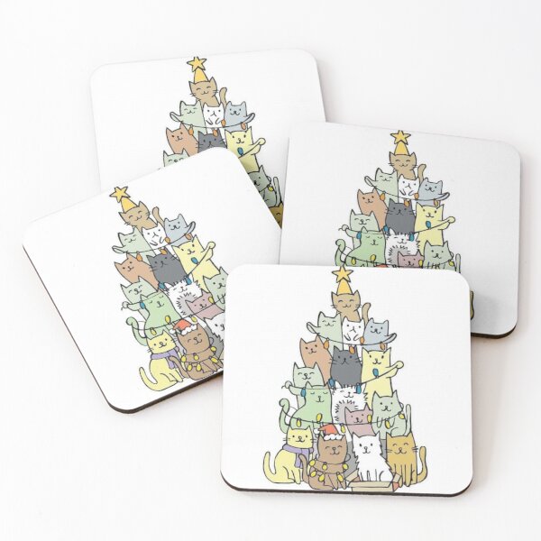 Item preview, Christmas Cats designed and sold by Jujuzinha21.