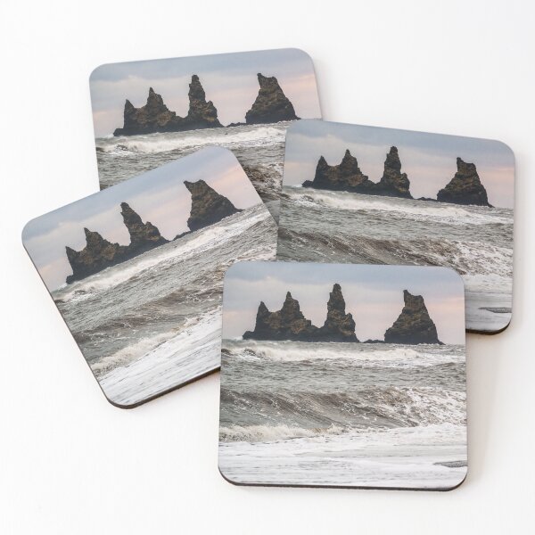 Item preview, Wild Ocean at Reynisdrangar Iceland designed and sold by Catherine Reading.