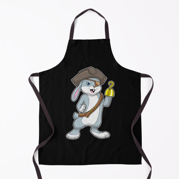 Item preview, Rabbit as Pirate with Hook hand & Pirate hat designed and sold by Snabdesign84.