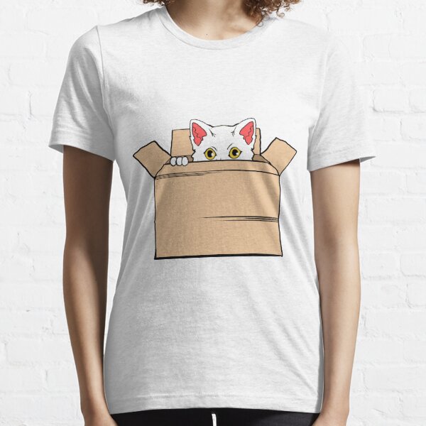 Cat Peeking Essential T-Shirt