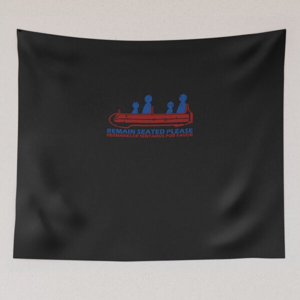 Item preview, Remain Seated Please Fitted T-Shirt designed and sold by ColleenSmiths.
