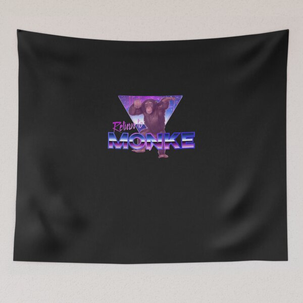 Item preview, Reject Humanity; Return To Monke (80s Aesthetic) Essential T-Shirt designed and sold by ColleenSmiths.