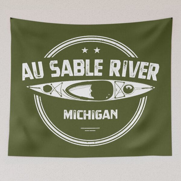 Item preview, Au Sable River Michigan Kayaking designed and sold by Esskay Designs.