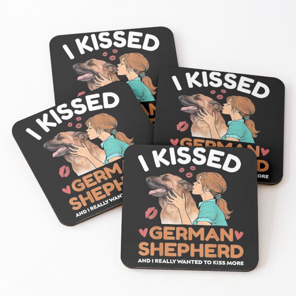 Item preview, I Kissed German Shepherd  designed and sold by maizreo.