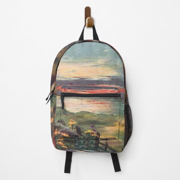 Item preview, Vintage Illustration of Sunset at Island of Fidra - North Berwick designed and sold by yourscotland.