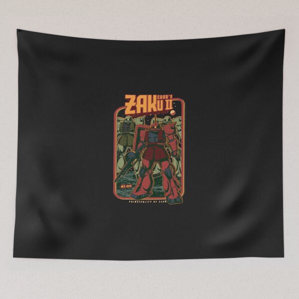 Artikelvorschau, Retro Char Zaku II Classic T-Shirt entworfen und verkauft von ColleenSmiths.
