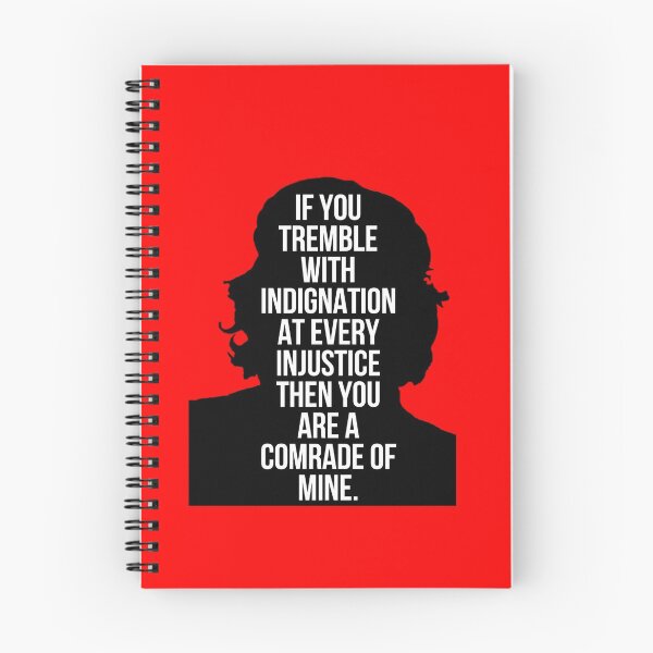 Item preview, Che Guevara Poetry: "If You Tremble" Quote designed and sold by RevolutionInPaint.