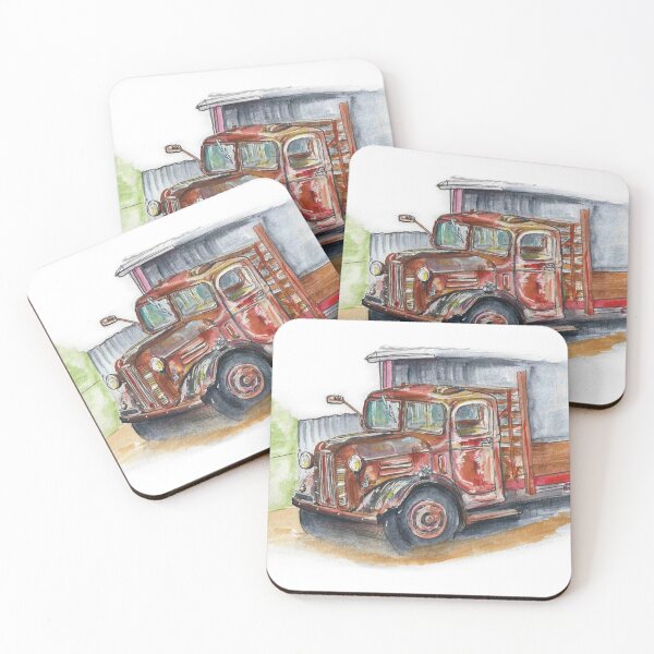 Item preview, The Big Red Truck designed and sold by TheCunningCrone.
