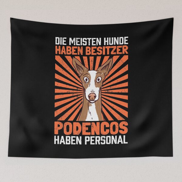 Item preview, Podenco have a Spanish Greyhound staff designed and sold by madgrfx.