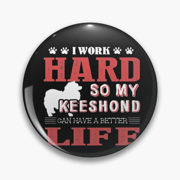 Item preview, Keeshond Dog Better Life Shirt  designed and sold by StarcyWol.