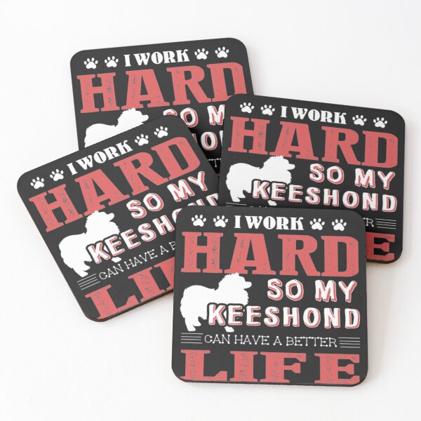 Item preview, Keeshond Dog Better Life Shirt  designed and sold by StarcyWol.